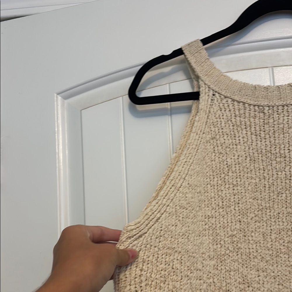 J. Crew Cream Knit Tank Top - Picture 14 of 15